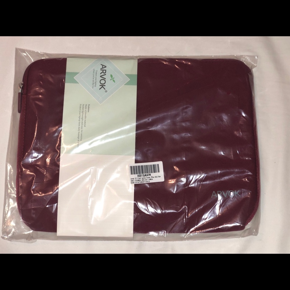 Maroon 13.5 in Laptop Sleeve